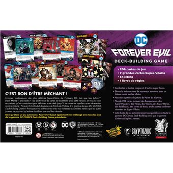 Building Game DC Comics Deck Forever Evil