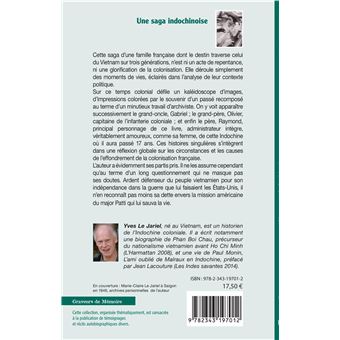 Une saga indochinoise