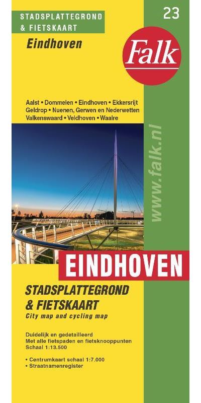 Falkplan fietskaart - Eindhoven plattegrond - Falk - broché - Achat ...