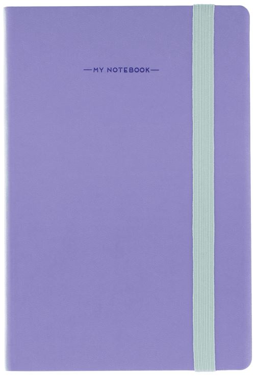 My notebook - Medium plain liliac