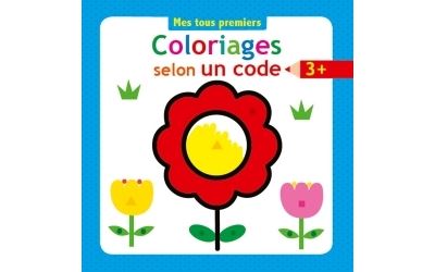 Mes tout premiers coloriages selon un code 3 ans