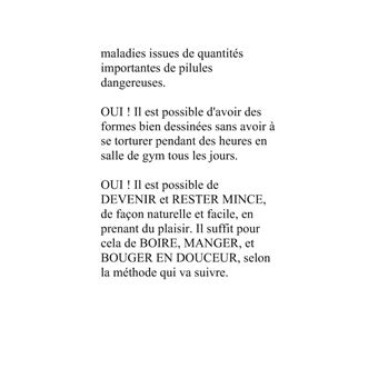 Maigrir sans régime ni médicament