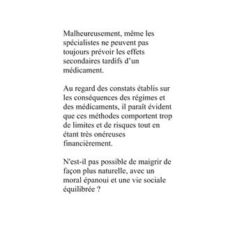 Maigrir sans régime ni médicament