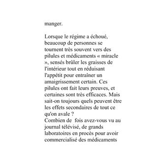 Maigrir sans régime ni médicament