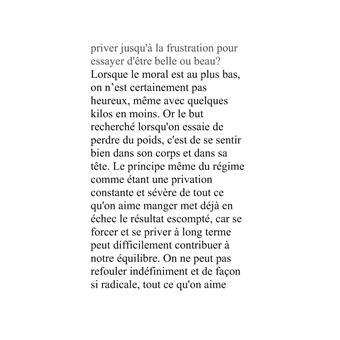 Maigrir sans régime ni médicament