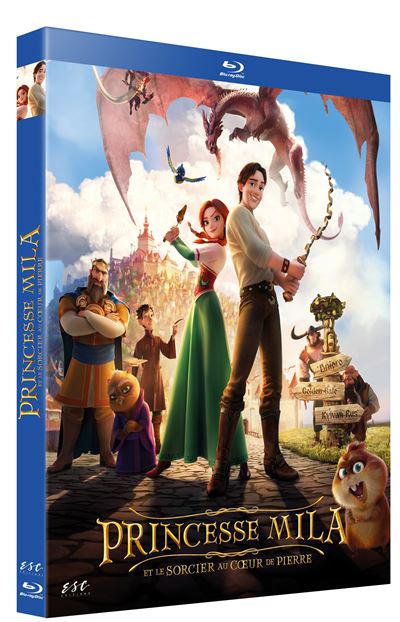 PRINCESSE MILA ET LE SORCIER AU CŒUR DE PIERRE-FR-BLURAY