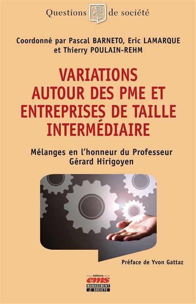 Variations autour des PME et des entreprises de taille intermédiaire - Pascal Barneto - broché
