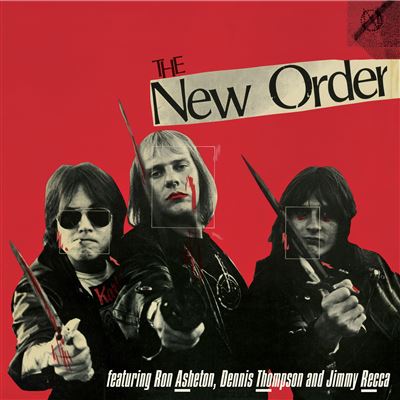 The New Order Vinyle Rouge Marbré