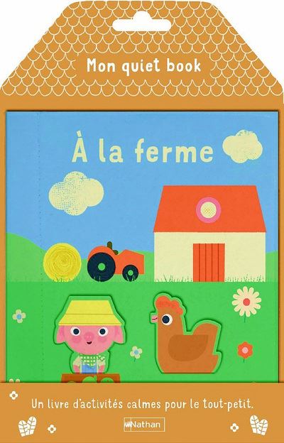Mon quiet book - A la ferme