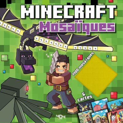 Mon livre de stickers Pixel art 100% Minecraft, JEUNESSE