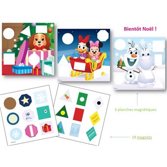 Disney Baby - Mes magnets de formes et de couleurs - Bientôt Noël !