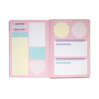 Agenda classique Mr. Wonderful Modèle journalier Petit format 2020 2021 C’est dans la poche Rose