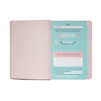 Agenda classique Mr. Wonderful Modèle journalier Petit format 2020 2021 C’est dans la poche Rose