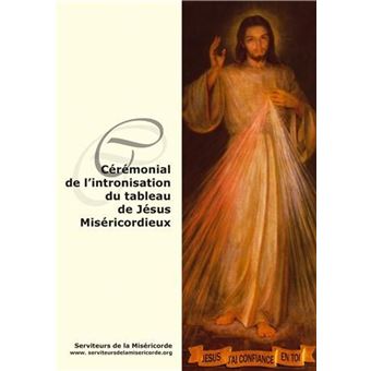 Cérémonial de l'intronisation du tableau de Jésus miséricordieux - L858