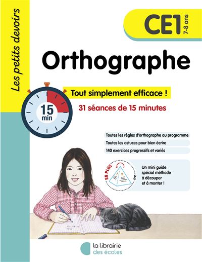 Les Petits Devoirs - Orthographe CE1 - Alice Gravier - broché