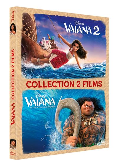 Coffret Vaiana, la légende du bout du monde / Vaiana 2 Blu-ray
