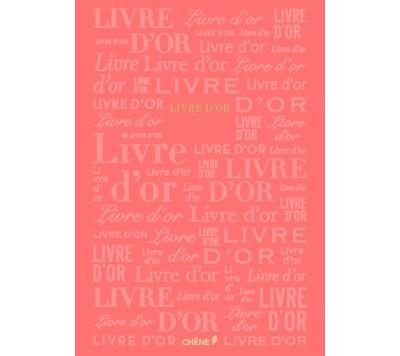 Livre d'or pivoine