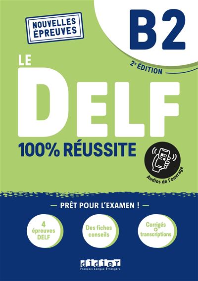 DELF B2 100% réussite - 2022 - Livre + onprint - Hamza Djimli - broché