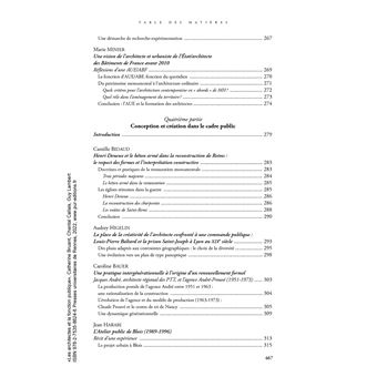 Les architectes et la fonction publique
