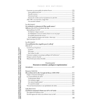 Les architectes et la fonction publique