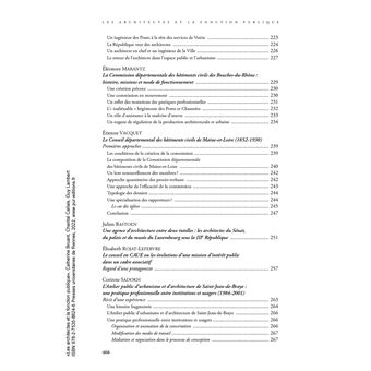 Les architectes et la fonction publique