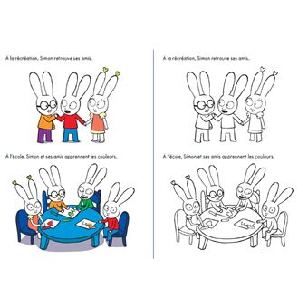 Simon - Mon cahier de coloriages