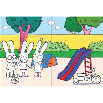 Simon - Mon cahier de coloriages