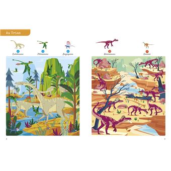 Cherche et trouve ! 1000 dinosaures - Editions Lito