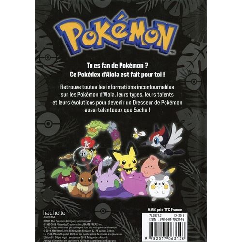 Pokémon - Le grand livre des Pokemon : Hachette Jeunesse
