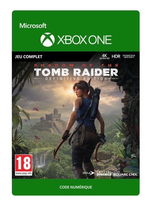 Code de téléchargement Shadow Tomb Raider : Edition Définitive Xbox One