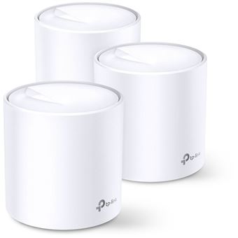 TP-Link Deco X20 - Système Wi-Fi - (3 routeurs) 1GbE - Wi-Fi 6 - Bi-bande