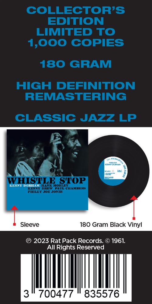Whistle Stop Édition Limitée - Kenny Dorham - Vinyle album