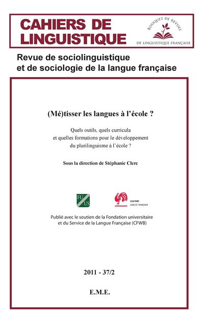 Métisser les langues à l'école