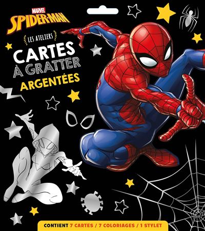 Spider-Man - SPIDER-MAN - Les ateliers Disney - Cartes à gratter argentées  - Marvel - Collectif - Boîte ou accessoire - Achat Livre | fnac