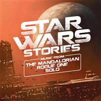 Star Wars Stories Vinyle Bleu et Noir Translucide