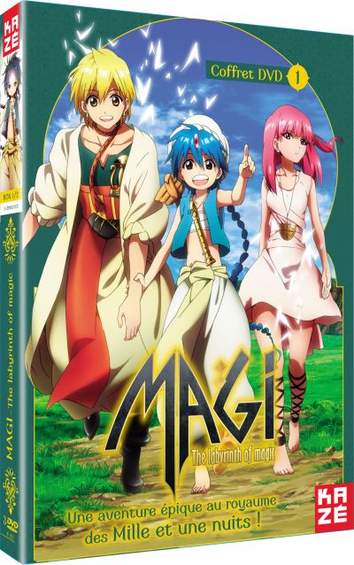 Magi The Labyrinth of Magic Saison 1 Partie 1 sur 2 DVD