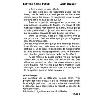 Lettres à mes pères