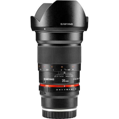 Objectif reflex Objectif Samyang 35 mm f/1.4 IF AS UMC SONY E NOIR