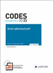 Code essentiel Droit administratif 2023 - À jour au 15 décembre 2022