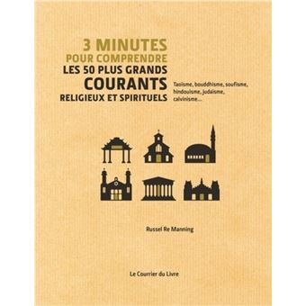 3 Minutes Pour Comprendre Les 50 Plus Grandes Courants Religieux Et Spirituels Broche Russell Re Manning Achat Livre Ou Ebook Fnac