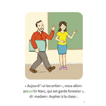 Premières lectures autonomes Montessori Niveau 3 - Marc le garde-forestier