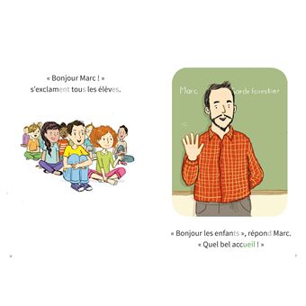 Premières lectures autonomes Montessori Niveau 3 - Marc le garde-forestier