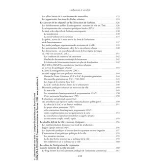 L'urbanisme et son droit
