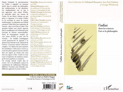 L'infini dans les sciences, l'art et la philosophie