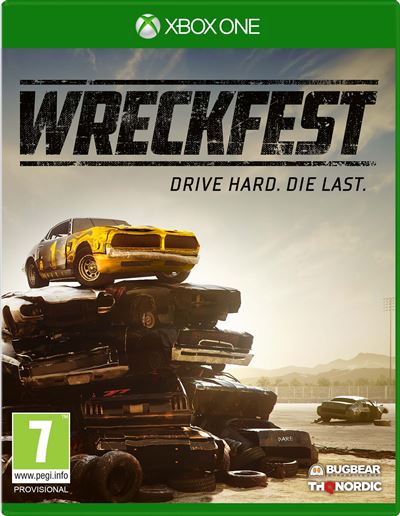 Pochette avant du jeu Wreckfest Xbox One