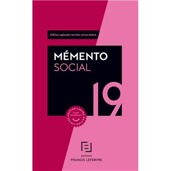 Mémento Social étudiant 2019