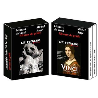 Coffret de 2 Hors série Rivaux de génie: Léonard de Vinci et Michel Ange