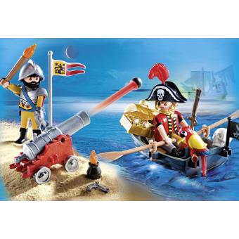 Playmobil - 5894 - Jeu De Construction - Valisette Pirate Et