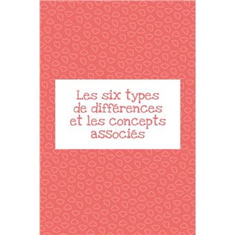 La différence, c'est quoi ?