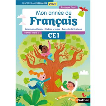 Mon année de francais - CE1 - Fichier élève 2